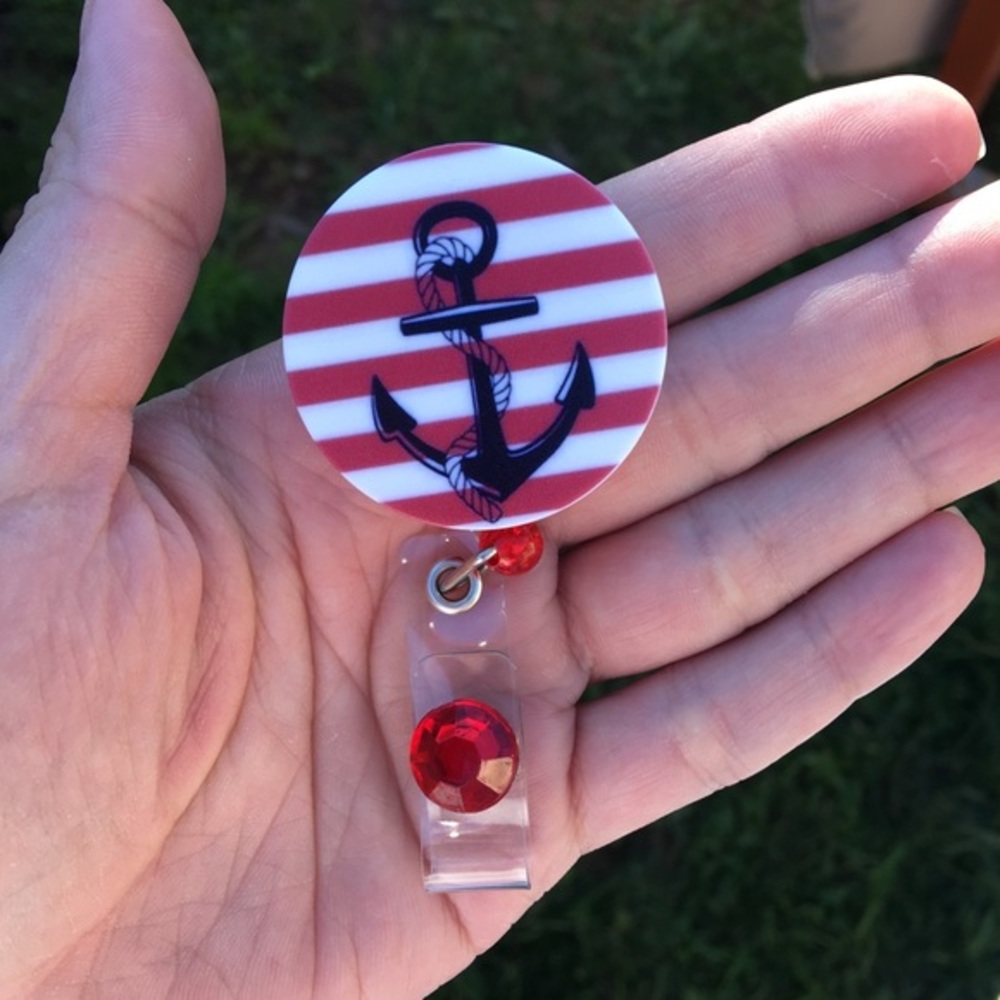 Nautical badge holder